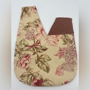 Handmade Floral Garment Pouch